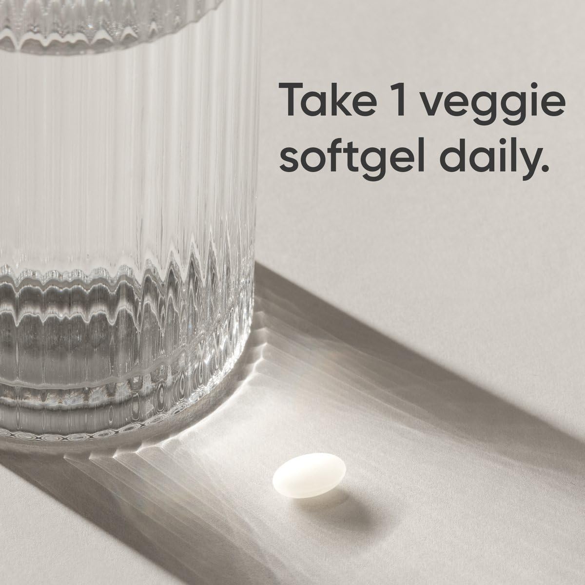 Vegan-certified Biotin 5000 mcg label