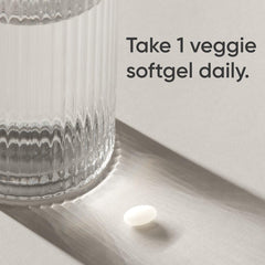 Vegan-certified Biotin 5000 mcg label