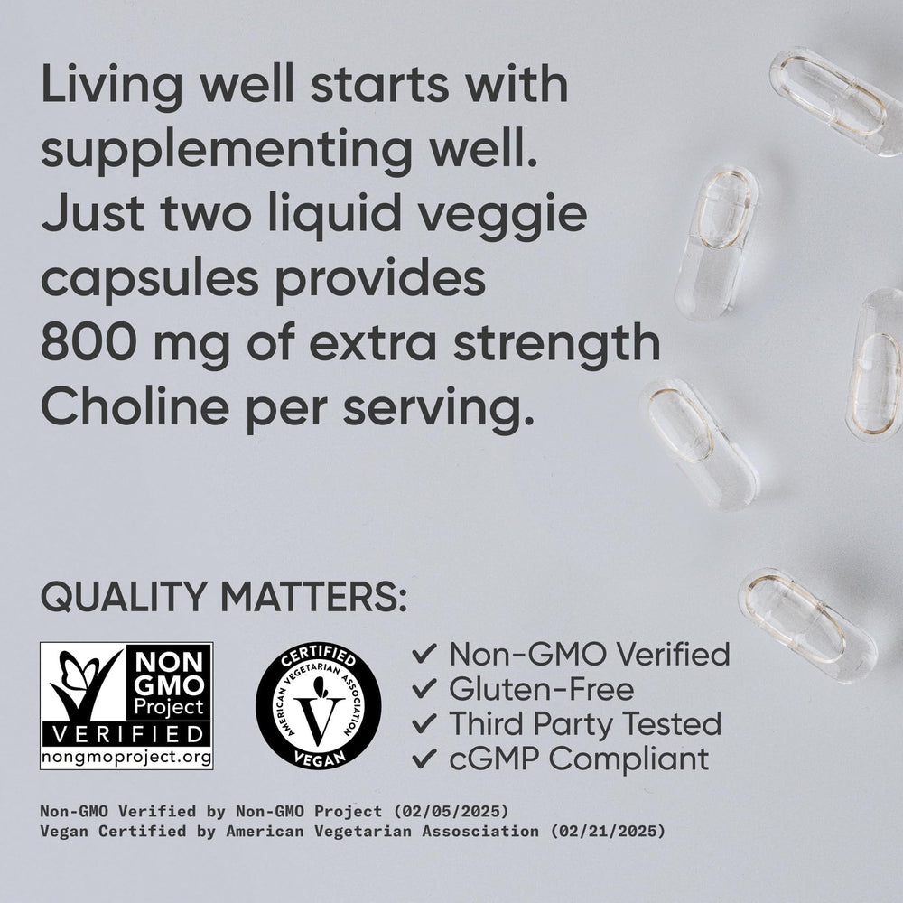 Choline VitaCholine ingredients graphic
