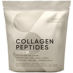 Sports Research Collagen Peptides bottle front
