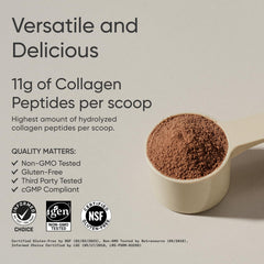 Sports Research Collagen Peptides bottle on table