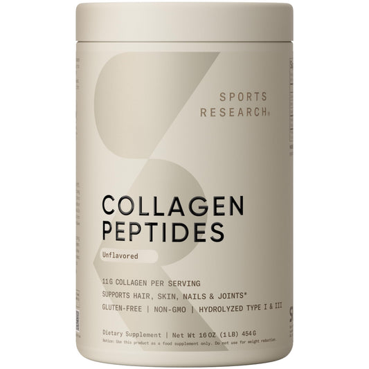 Sports Research Collagen Peptides hydrolyzed Type I & III powder product image