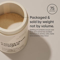 Sports Research Colostrum Powder measuring scoop—two-gram dose per serving