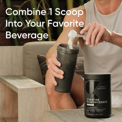 Micronized creatine powder texture