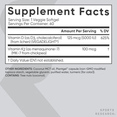USA manufactured in a cGMP facility label