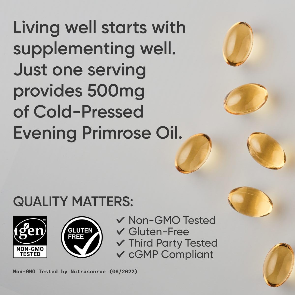 Non-GMO verified emblem on product packaging