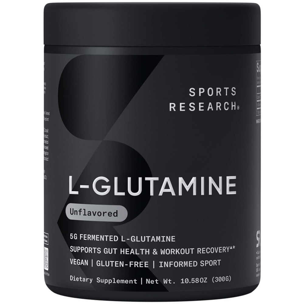 Sports Research L-Glutamine bottle
