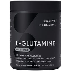 Sports Research L-Glutamine bottle