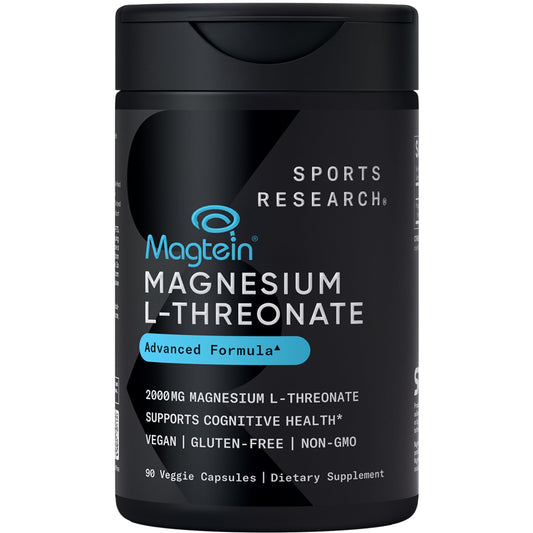 Sports Research Magtein Magnesium L-Threonate capsules bottle hero image