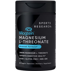 Sports Research Magtein Magnesium L-Threonate capsules bottle hero image