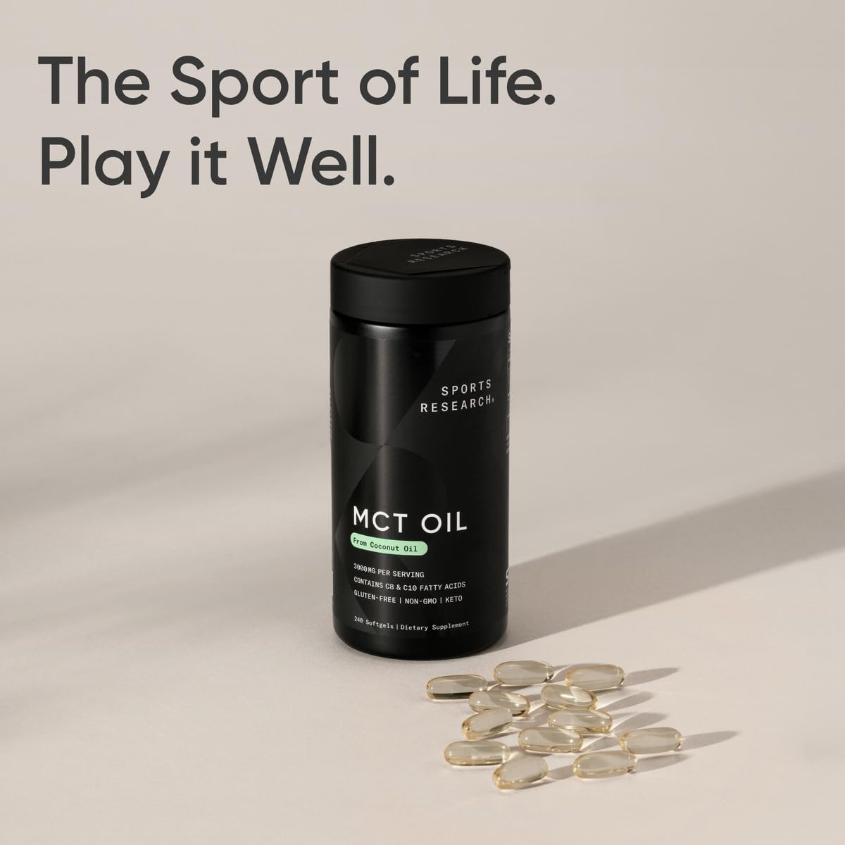 Coconut oil origin and no palm oil statement