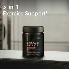 Krill oil softgel capsule with no fishy aftertaste claim