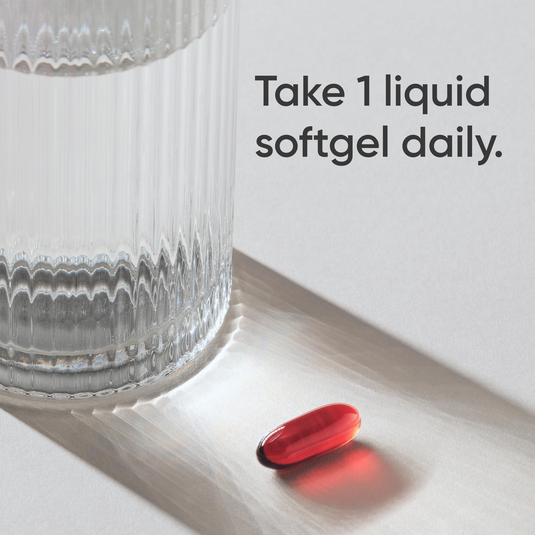 Nutritional ingredients panel for Sports Research Krill Oil 1000mg