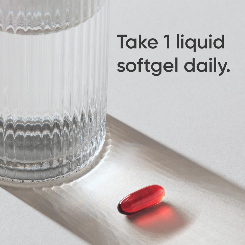 Nutritional ingredients panel for Sports Research Krill Oil 1000mg
