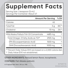 IFOS 5-Star and MSC certification seals on label