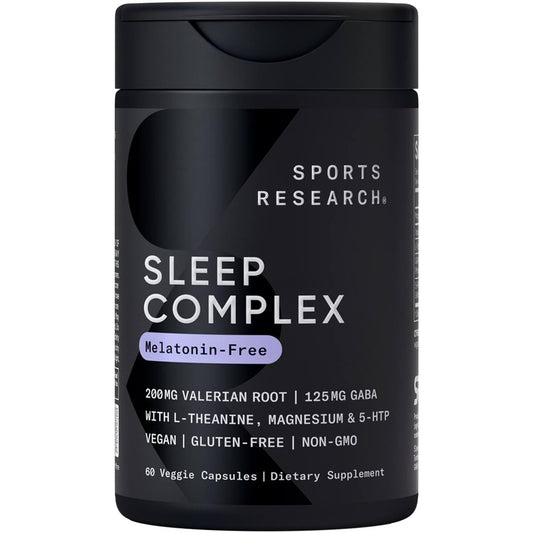 Sports Research Sleep Complex bottle and label