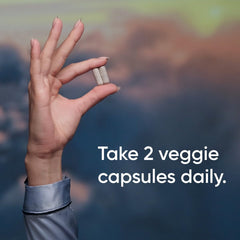 Vegan, non-GMO Sleep Complex bottle on white background