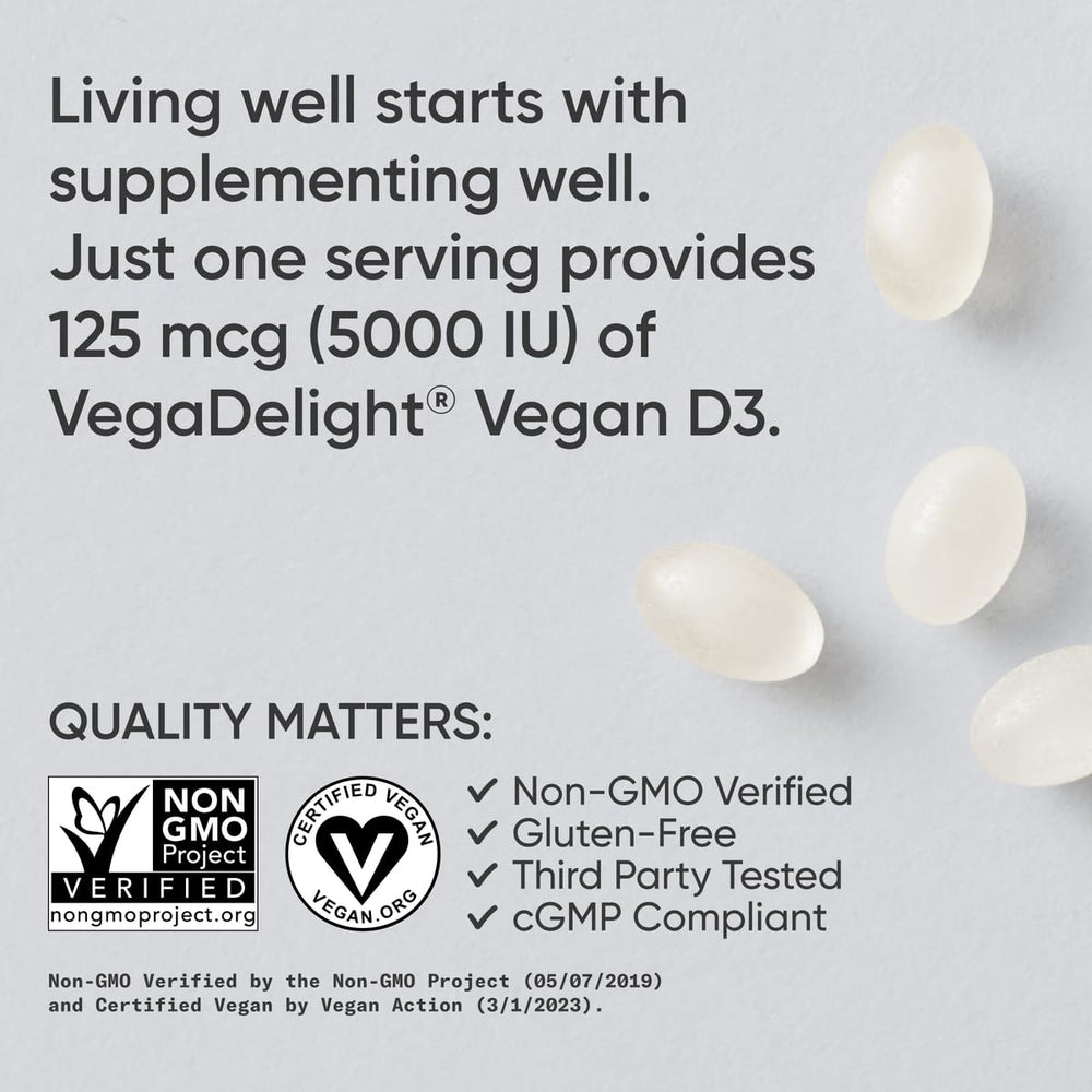 Vegan Certified and Non-GMO Project Verified seals on bottle