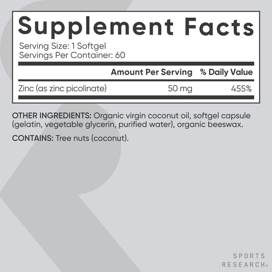 Label highlighting non-GMO, gluten free, and organic coconut oil ingredients