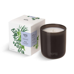 Sprig by Kohler Breathe candle 8 oz jar with eucalyptus and mint aroma