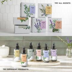 Burn time infographic for Sprig by Kohler Relax candle