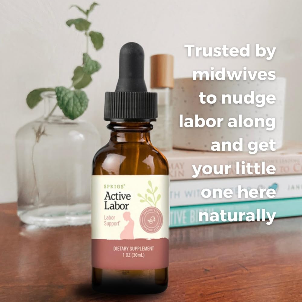Dropper applying dose of labor tincture