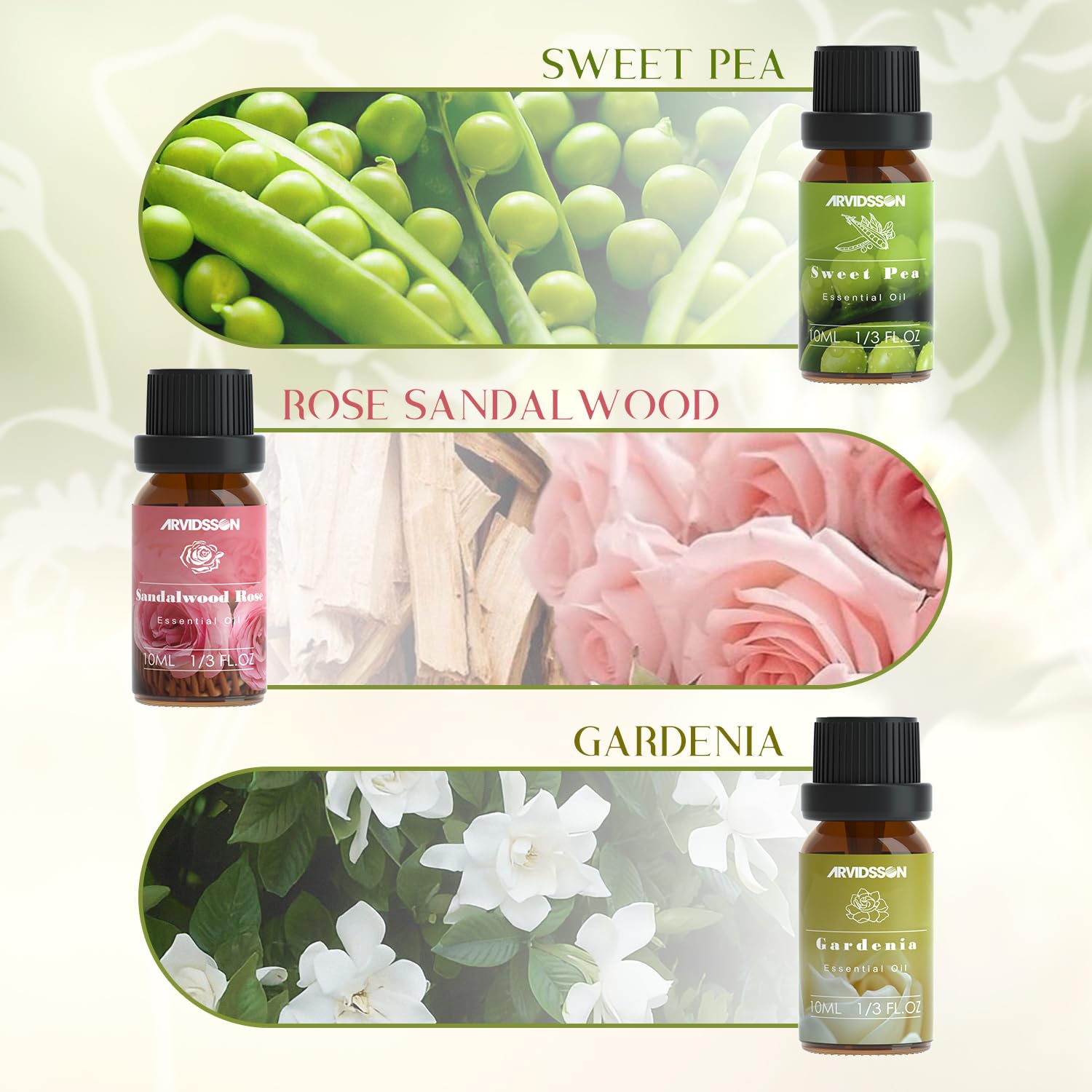 Gardenia scented essential oil