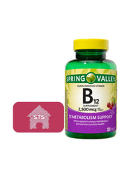 Spring Valley Vitamin B12 Quick-Dissolve Tablets Cherry Flavor bottle