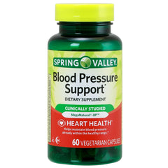 Vegetarian veggie capsules for Spring Valley Blood Pressure Support