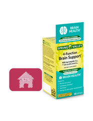 Spring Valley Brain Support bottle with 60-count label