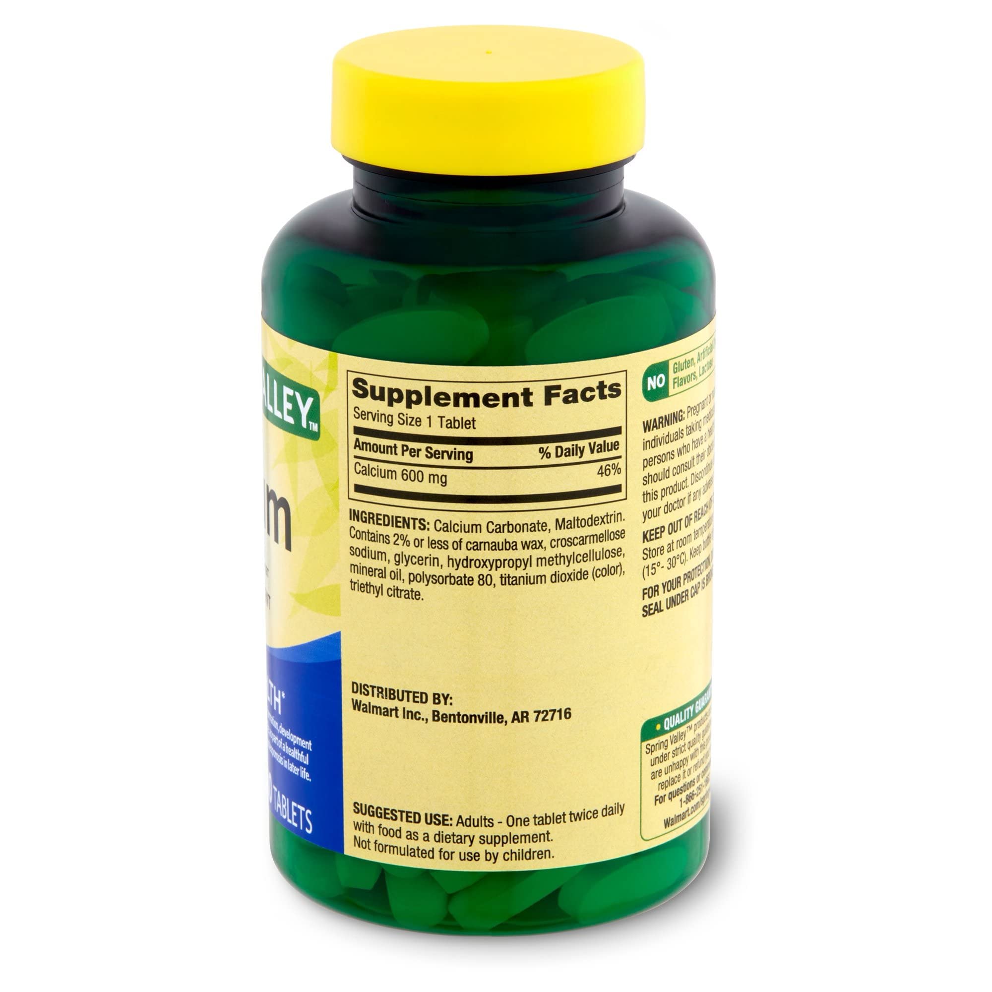 Three 100-tablet bottles in pack