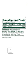 Allergen and ingredients label highlighting gluten-free, dairy-free, soy-free