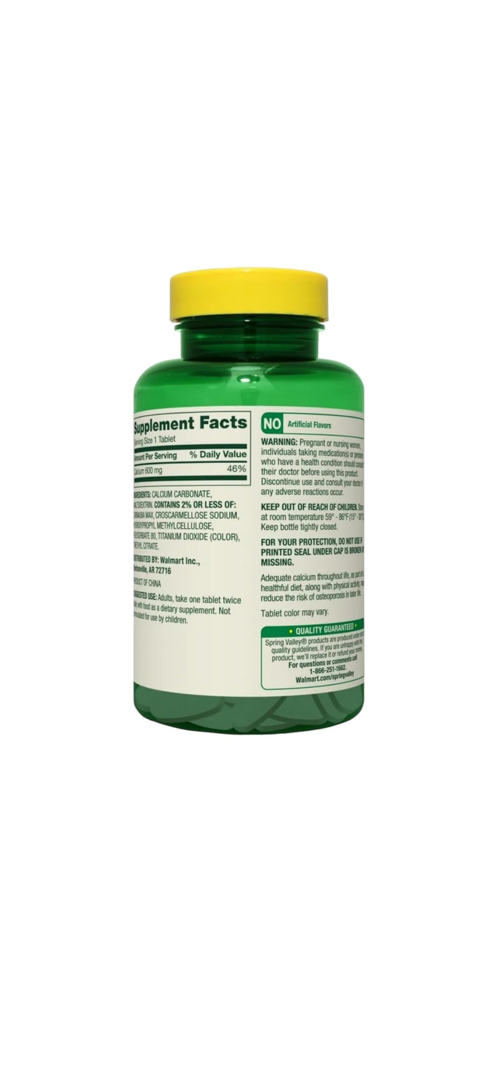 Dosage guidance showing two tablets daily with meals