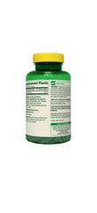 Dosage guidance showing two tablets daily with meals