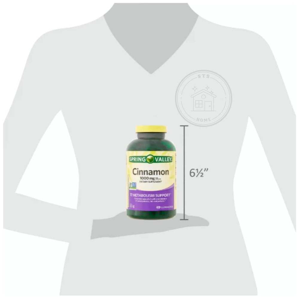 Spring Valley Cinnamon 400-count packaging box