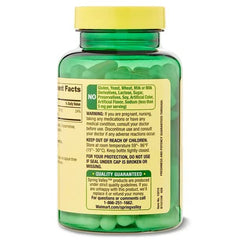 Supplement facts showing 100 mg Magnesium Citrate per capsule