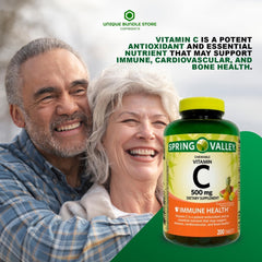 Close-up of tropical fruit flavored Vitamin C chewables