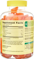 Product label highlighting no synthetic dyes, artificial flavors, or artificial sweeteners
