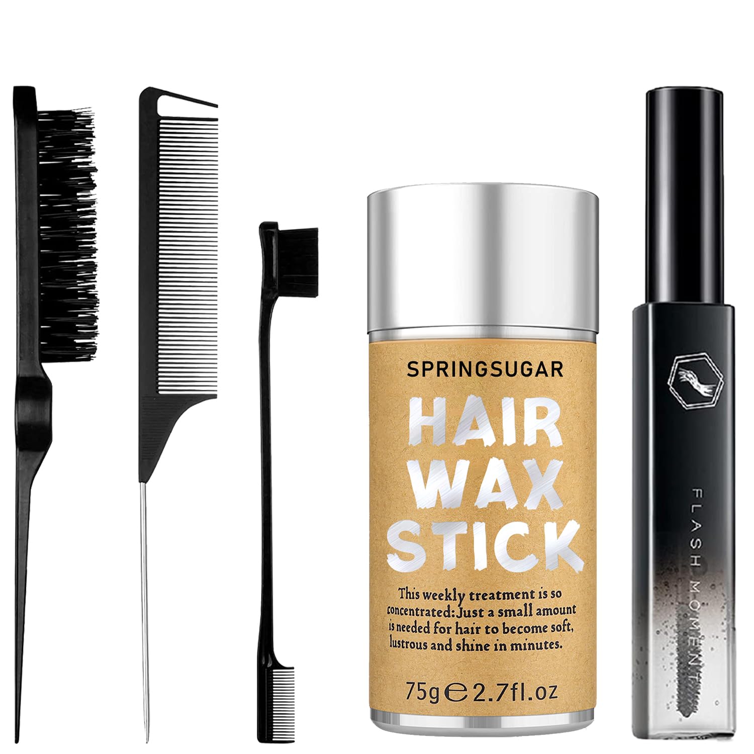 SPRINGSUGAR hair wax stick provides strong hold for all-day style.