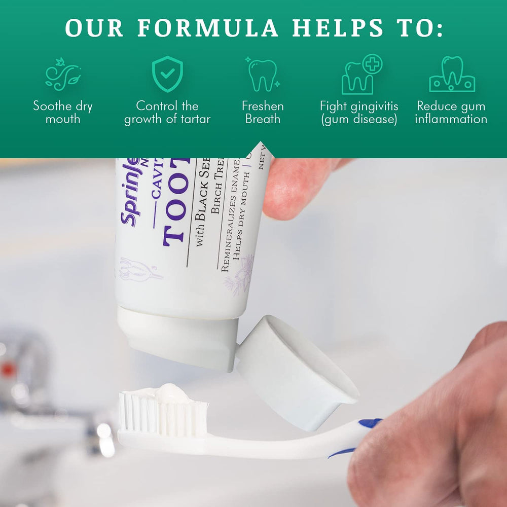Graphic showing patented black seed oil and zinc formula