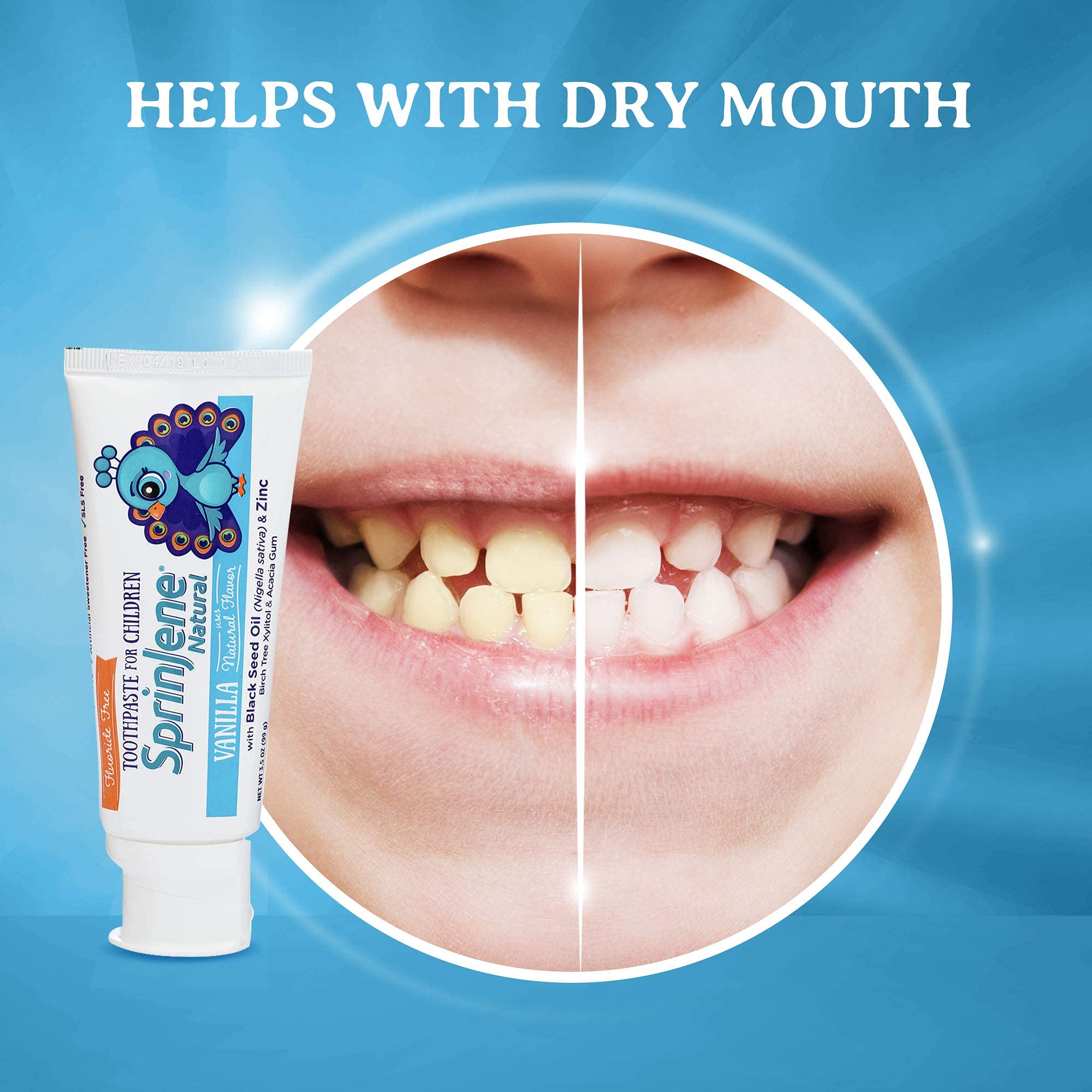 Vegan, cruelty-free toothpaste packaging