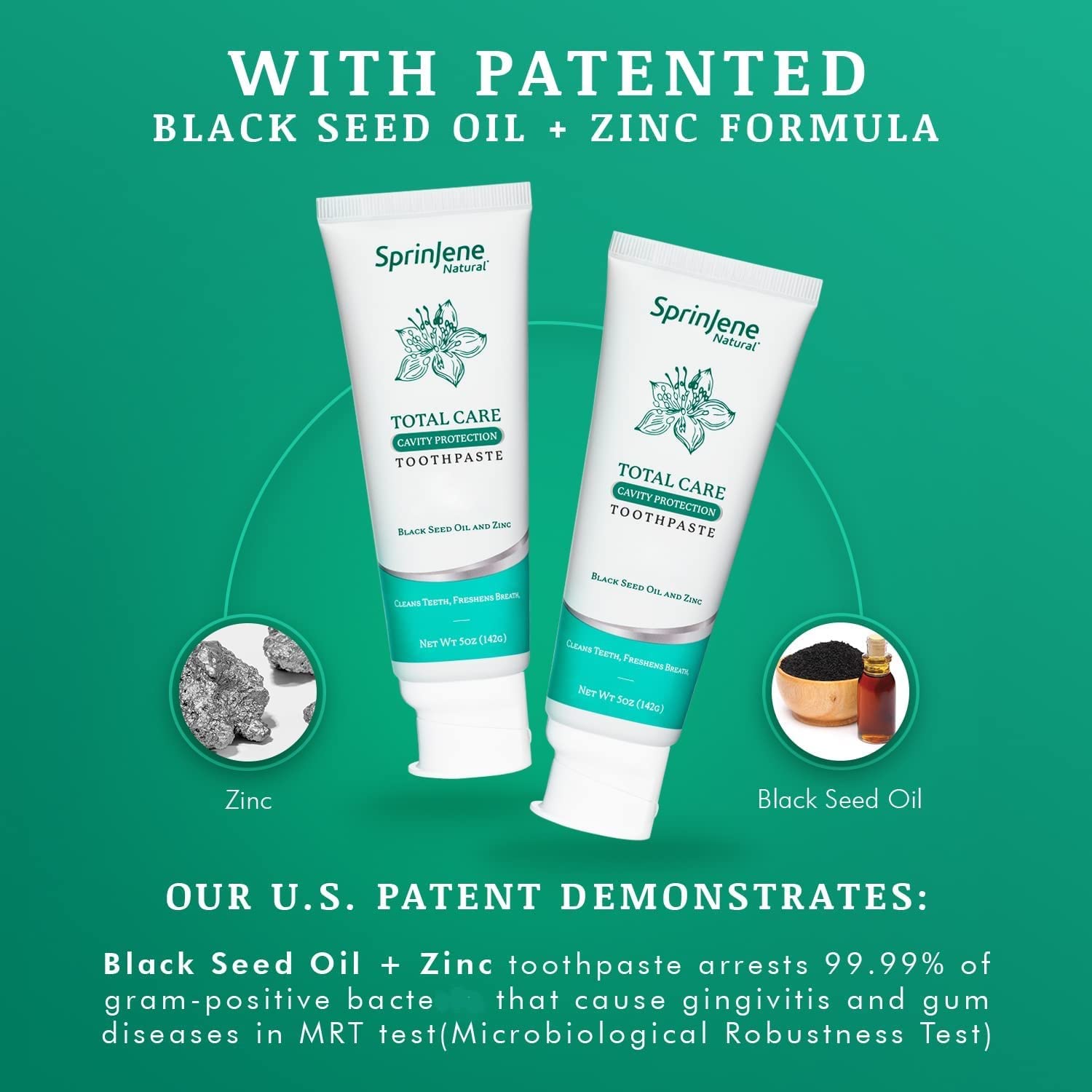 Toothpaste promoting gum health and fresh breath