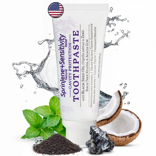 Product hero image of SprinJene Natural Sensitivity Relief Toothpaste