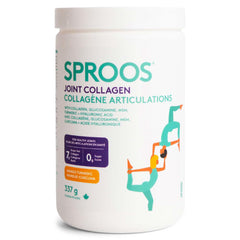 SPROOS Joint Collagen Mango Turmeric 337g front packaging