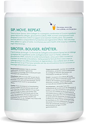 Sproos powder scoop with mango turmeric powder