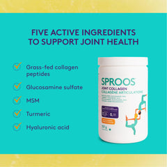 Nutrition panel showing 7 g collagen per serving