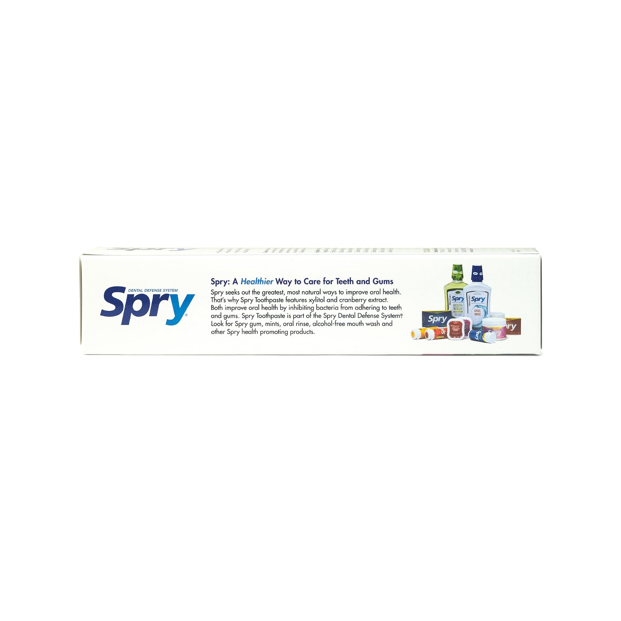 Stevia and natural ingredients in Spry Kids toothpaste