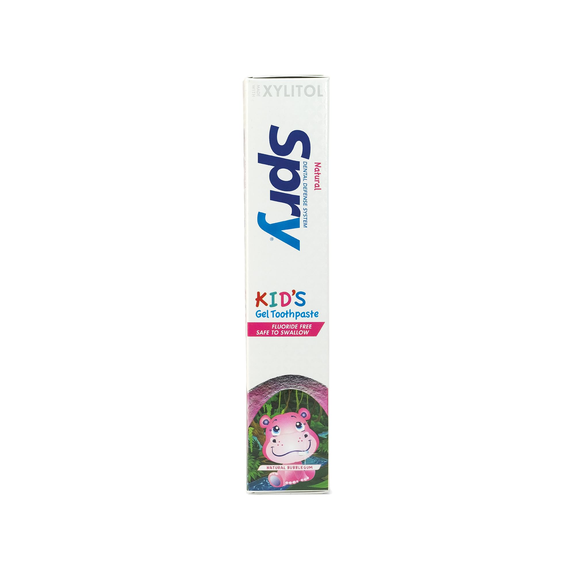 Xylitol ingredients in Spry Kids toothpaste