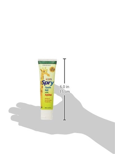 Spry toothpaste packaging for Baby/Toddler/Kids - Pack of 2 x 2 oz