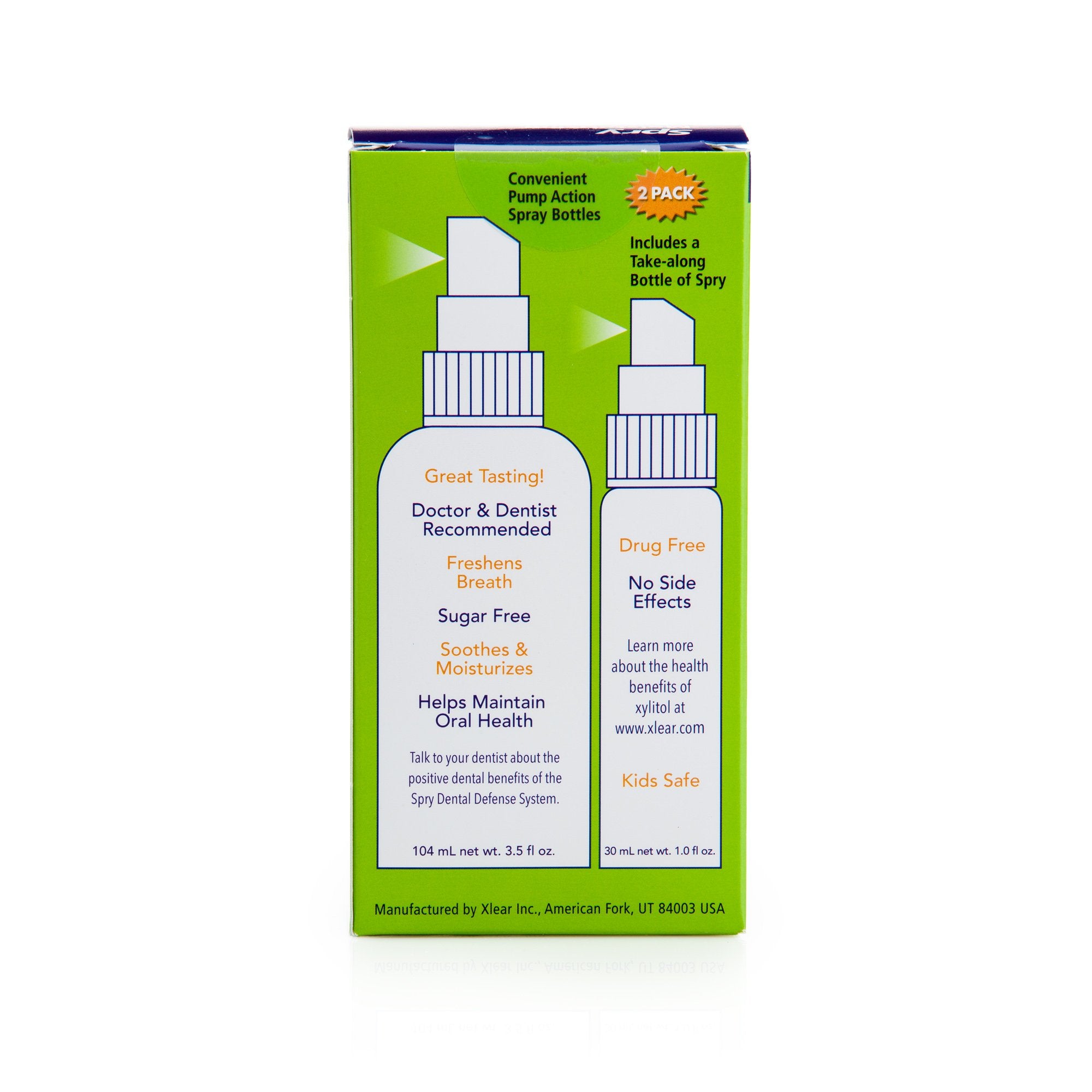 Ingredient highlight: xylitol and aloe in Spry spray